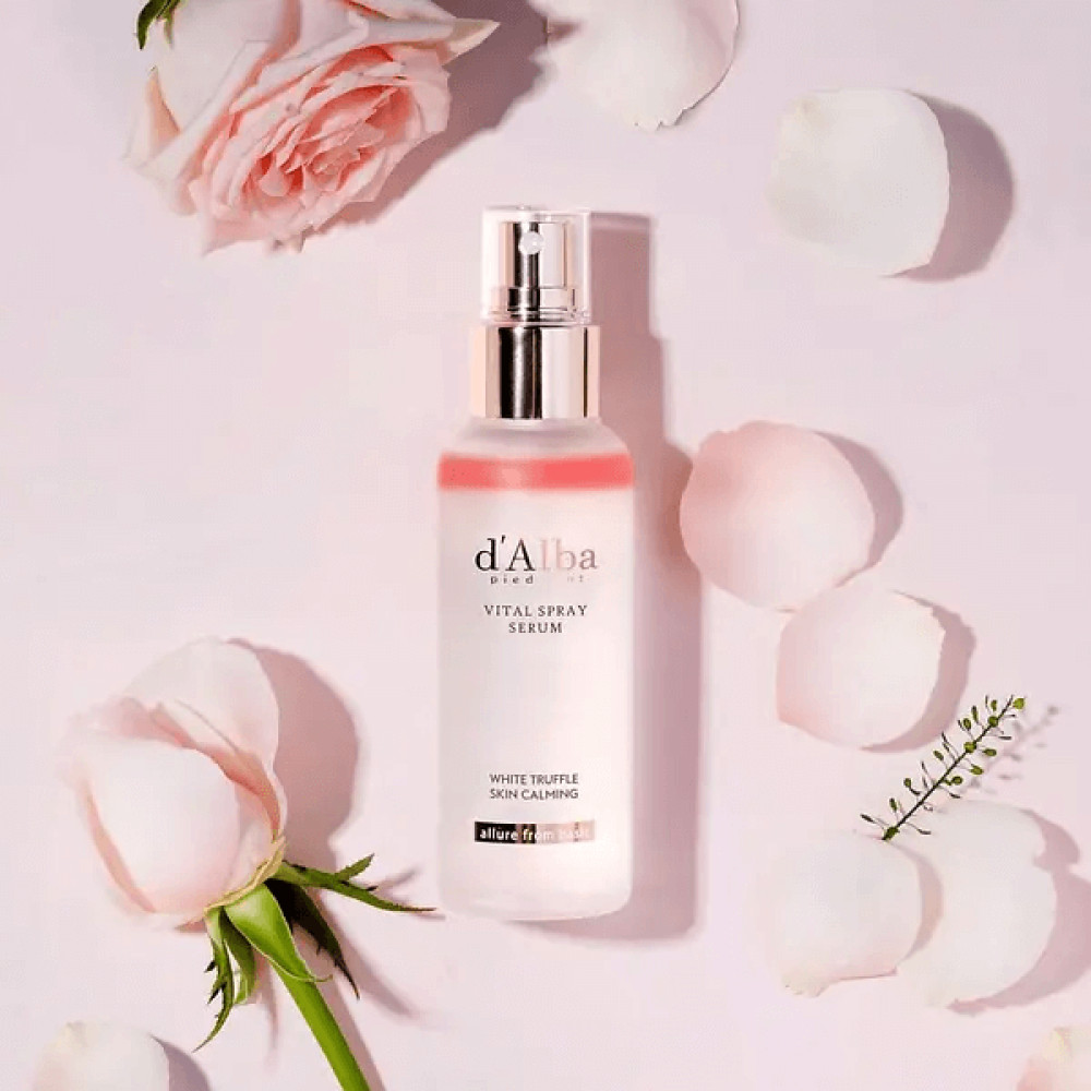 Вітамінний освіжаючий серум-міст для обличчя - D'Alba White Truffle Vital Spray Serum фото 3