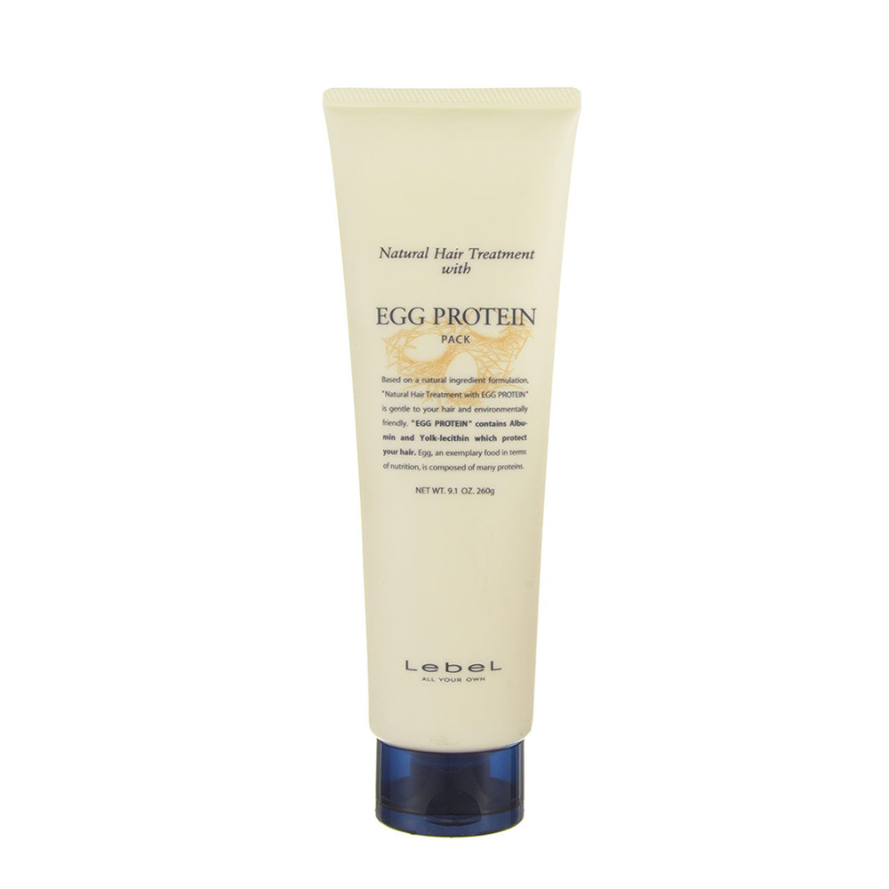 Поживна маска для пошкодженого волосся - Lebel Egg Protein Hair Mask фото