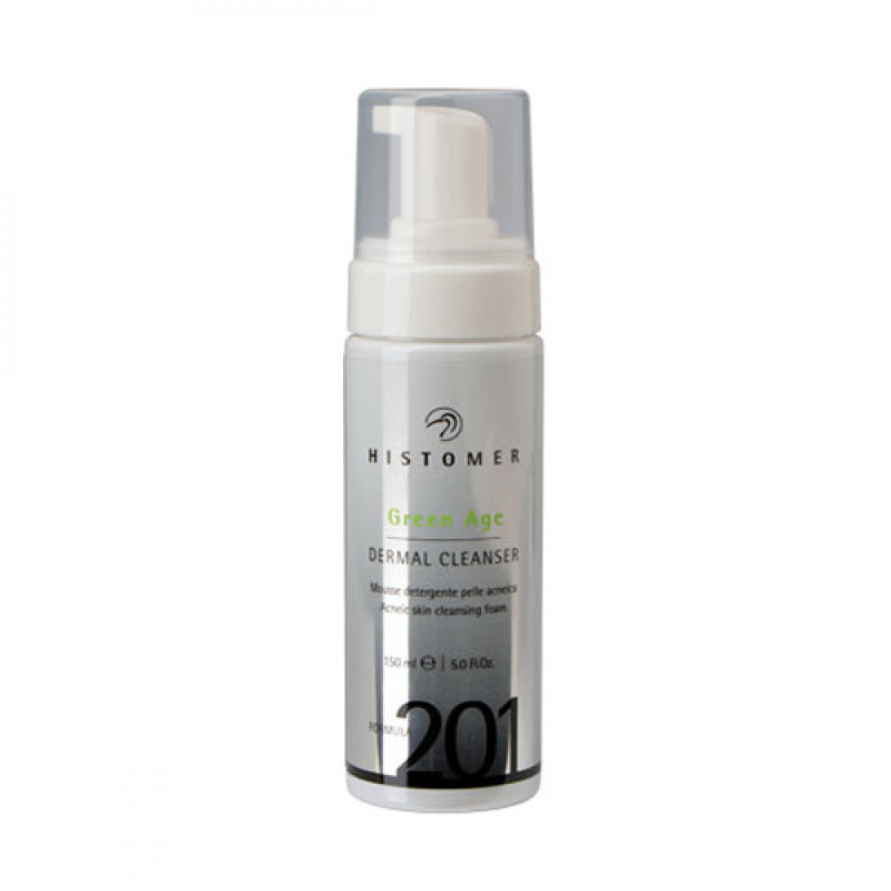 Очищуючий мус для проблемної та жирної шкіри - Histomer Formula 201 Green Age Dermal Cleanser фото