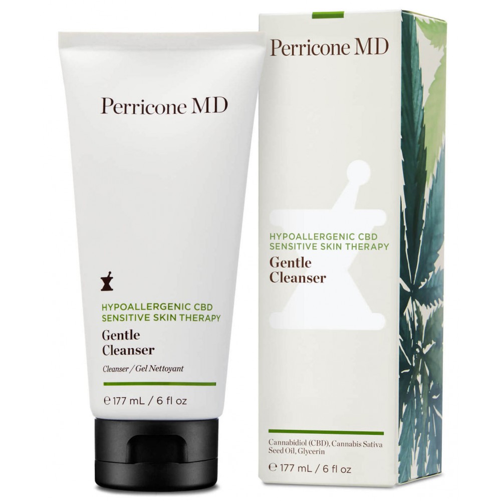 Очищающий гель для чувствительной кожи - Perricone MD Hypoallergenic CBD Sensitive Skin Therapy Gentle Cleanser фото